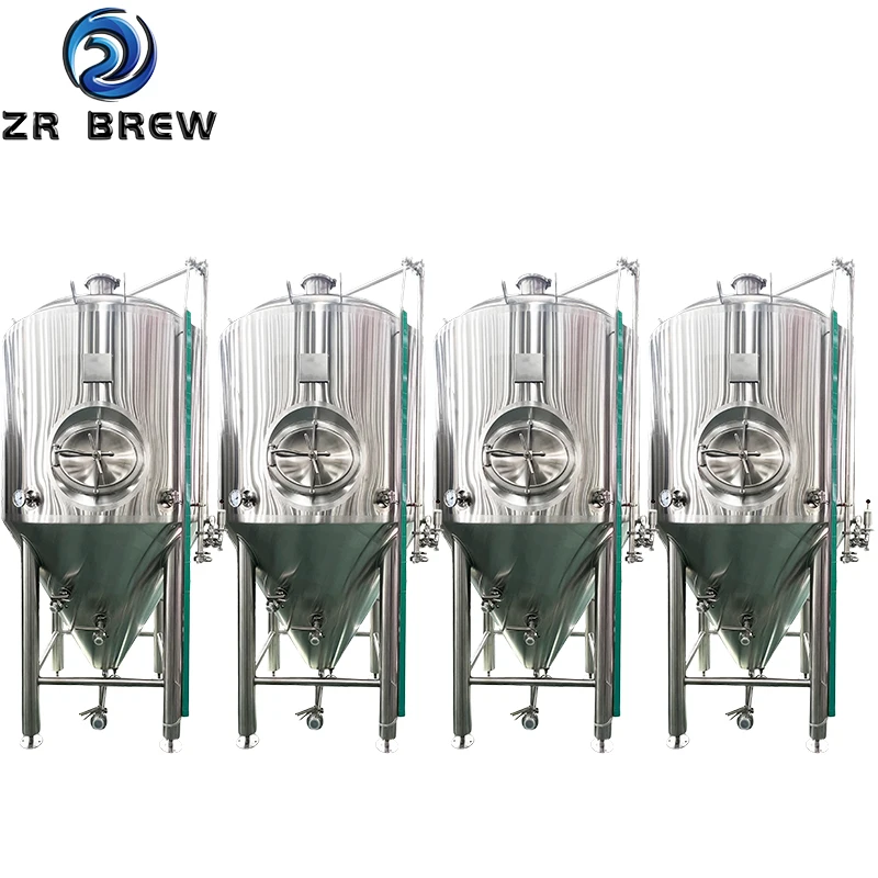 beer storage tank fermenter 15bbl 2500L 3000L Conical Beer Fermentation Tanks Beer Equipment Brewery Equipment Stainless Steel Wine Fermentation Tank