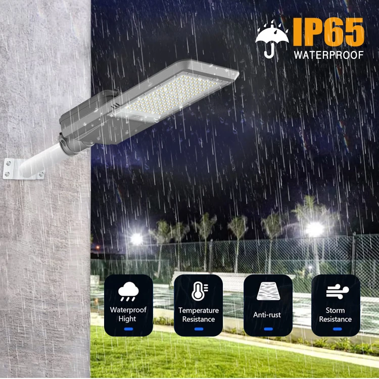 COVEDA Road Garden Lighting Waterproof Ip65 Outdoor Aluminum 50w 100w 150w 200w 300w Sensor Led Street Light