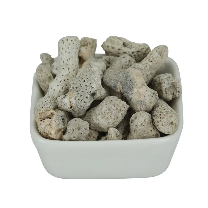 Best selling white coral stone natural coral fossil stone coral sand natural