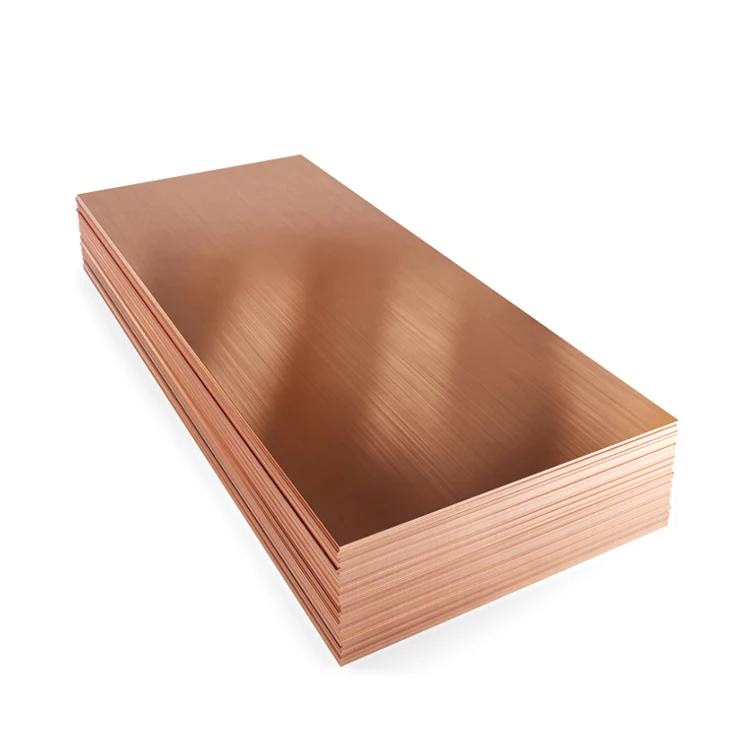 Factory Price 99.99% Pure Copper Plate 1mm 2mm 3mm Pure Copper Sheet With Factory Price C1100 T1 T2 T3 Copper Plate