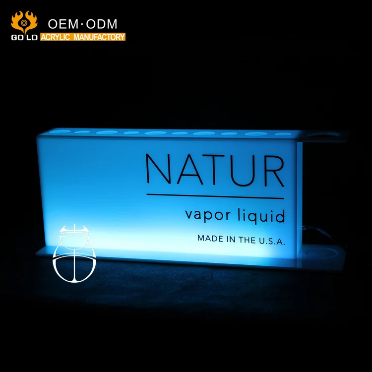 Free Design Custom Printing Fashion Style Led Acrylic Slim Light Box 3d Lamp Acrylic Usb Led Night