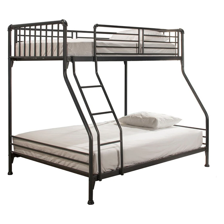 superior quality kids sofa bunk bed cheap / steel bed for hotel/school queen size