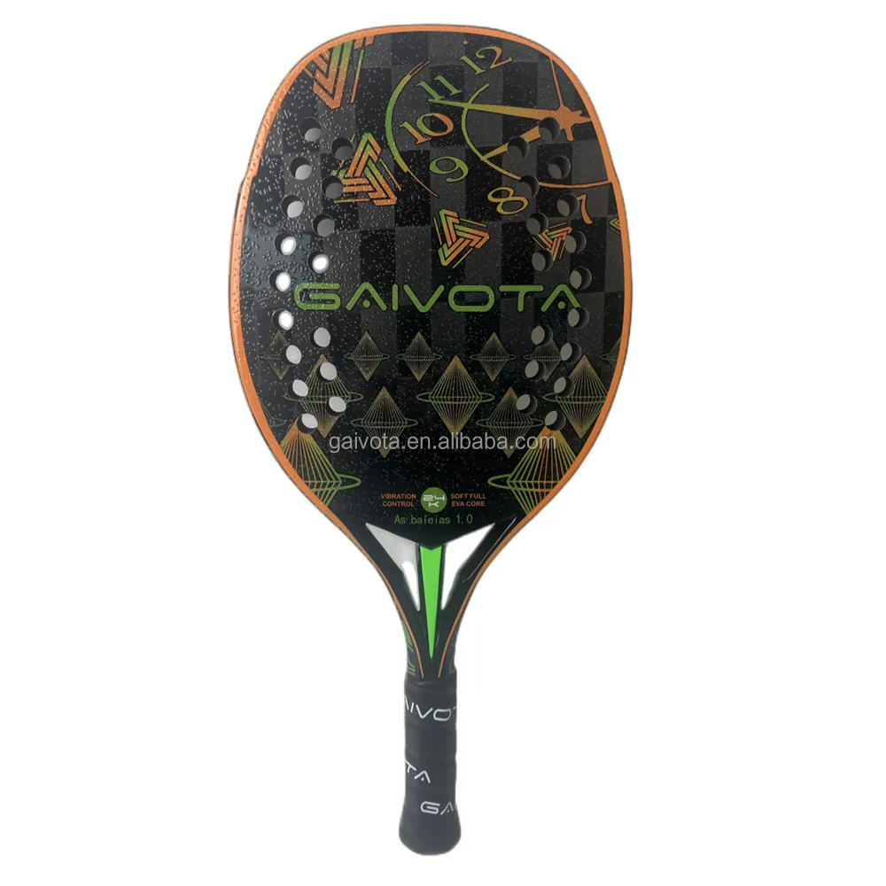 Factory wholesale Brazil best-selling 24K 18K 12K 3K beach tennis racket paddle tennis racket Gaivota