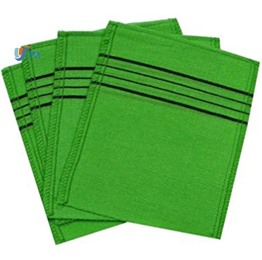 Professional Skin Care Product Beauty Skin Cloth 100% Exfoliating Glove Bath Hotel Spa Shower Body Scrub Towel