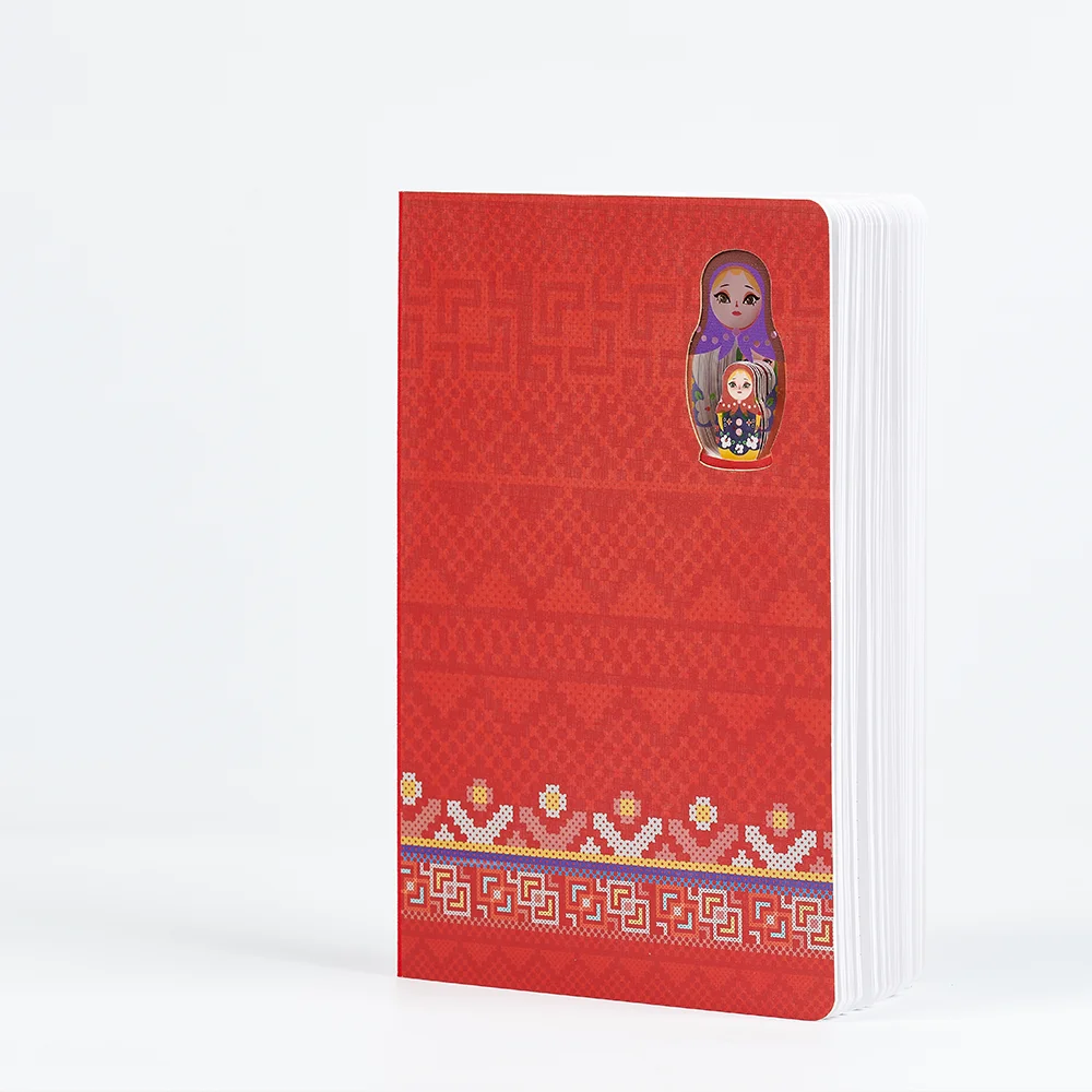 Русская кукла для рисования креативный блокнот простой литературный изысканный дневник Выпускной подарок