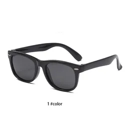 2022 Beach UV400 Flexible BPA Free Silicone Frame TAC Lens Kids Child Children Anti-UV Polarized Sunglasses