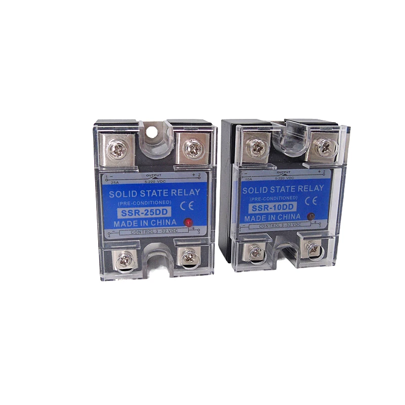 SSR-60DA Single Phase Solid State Relay 3-32VDC AC Solid State Relay with 24-480VAC