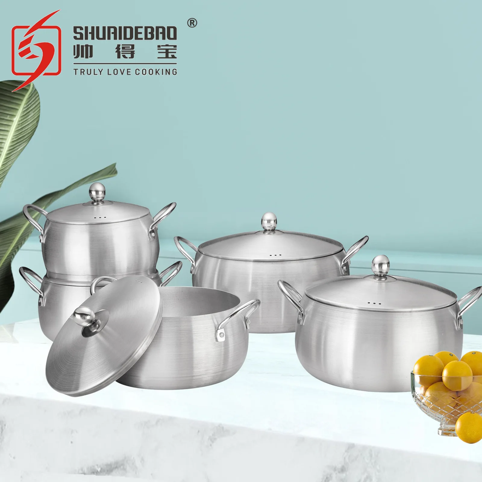 Дешевый высококачественный заводской кухонный горшок с запеканкой Алюминиевый