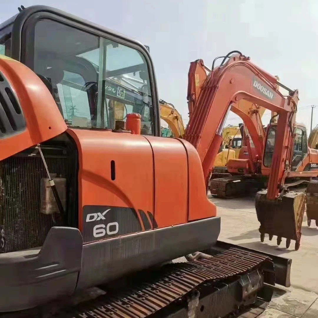 DOOSAN  Used  Excavator 6TON Second Hand Crawler Digger  DH60 DOOSAN
