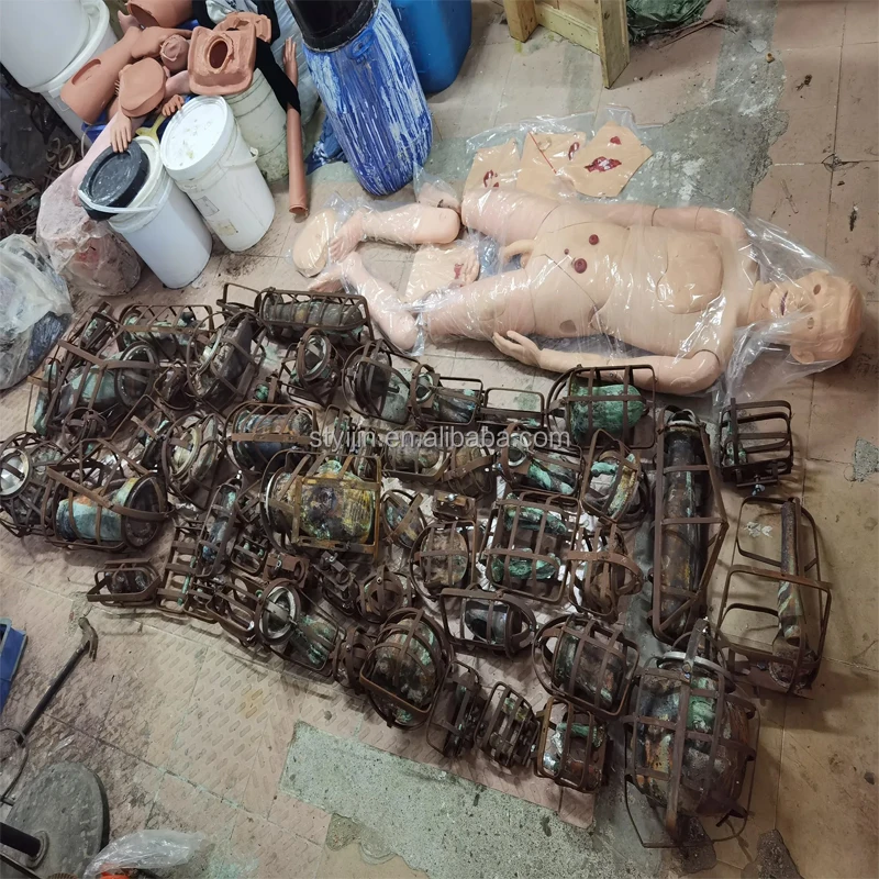 Pvc toys Baby Doll Model Brass Duck Jumping horse Mould Resin Mannequin model Molding