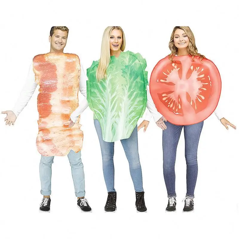 Multiple Types Funny Vegetables Costumes Vegetable Funny Food Costumes Adult One Size Halloween Clothes