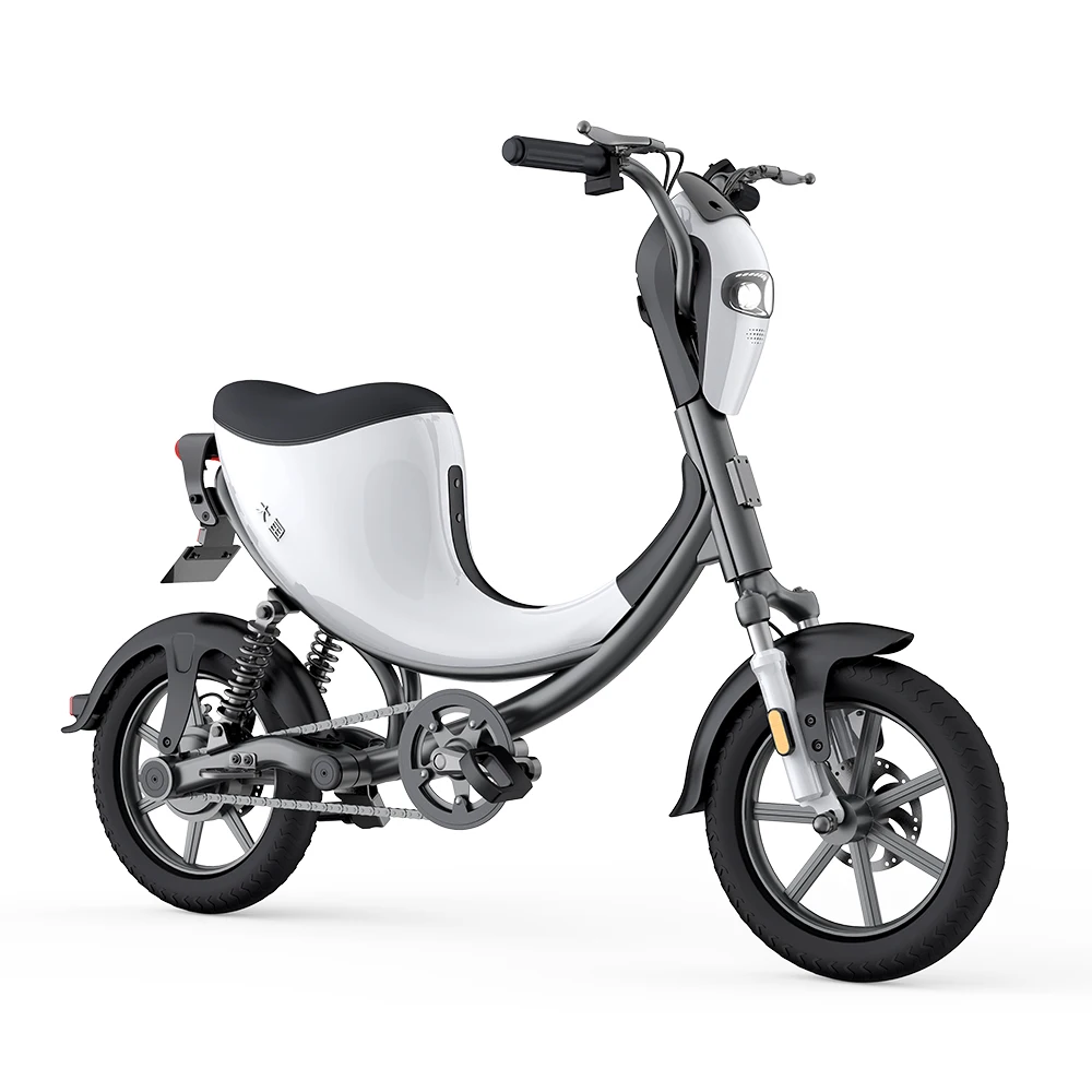  Горячая продажа 48V 400W электрический велосипед 14 дюймов шины двигатель е-скутер способный преодолевать Броды 12.5AH литиевая батарея 50 км дю цапля L1 Шэньчжэнь для