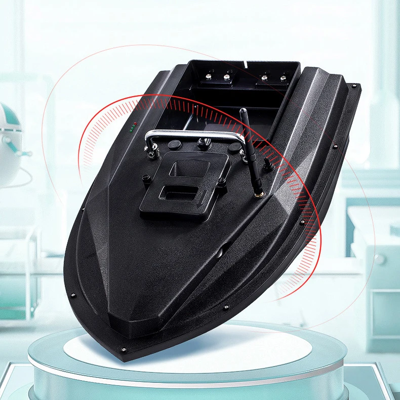 fishing bait boat 3 Hopper 2kg Loading  GPS Auto Navigation bait boat 500m 40 dots Autopilot Boat With Night Light