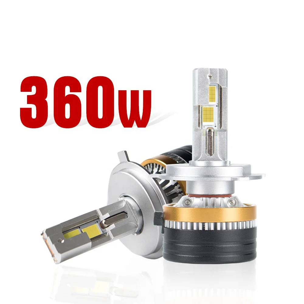 Xenplus F180 Plus 360 Вт 50000LM высококачественный комплект автомобильных светодиодных фар 6000K белый H7 H11 H1 H4 6000k четыре медных трубки Автомобильный свет