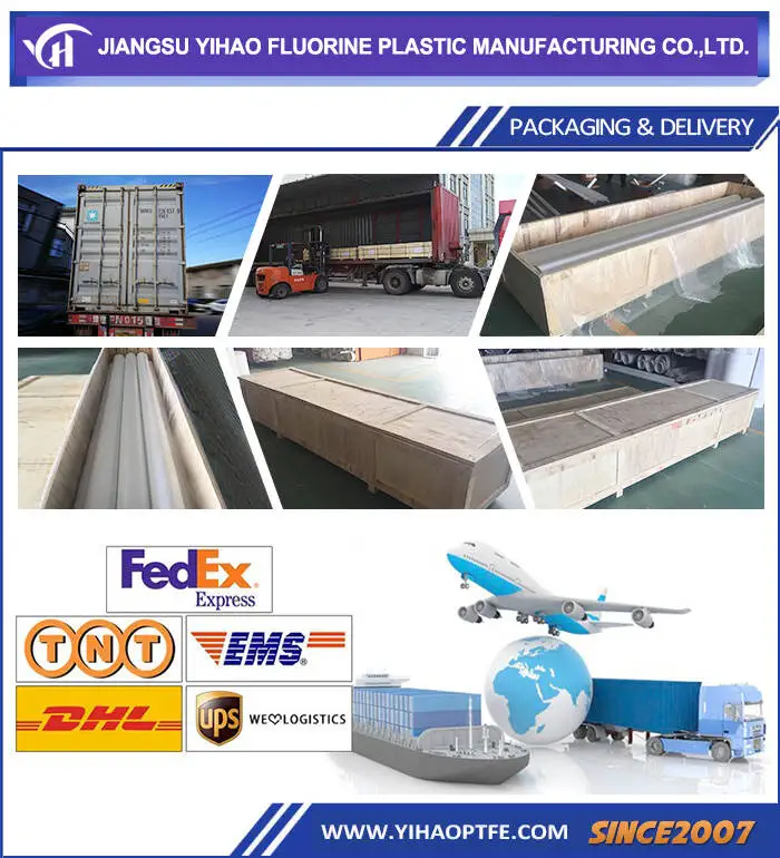 PTFE Polytetrafluoroethylene Plastic  Rod with Durability, heat and Corrosion Resistance