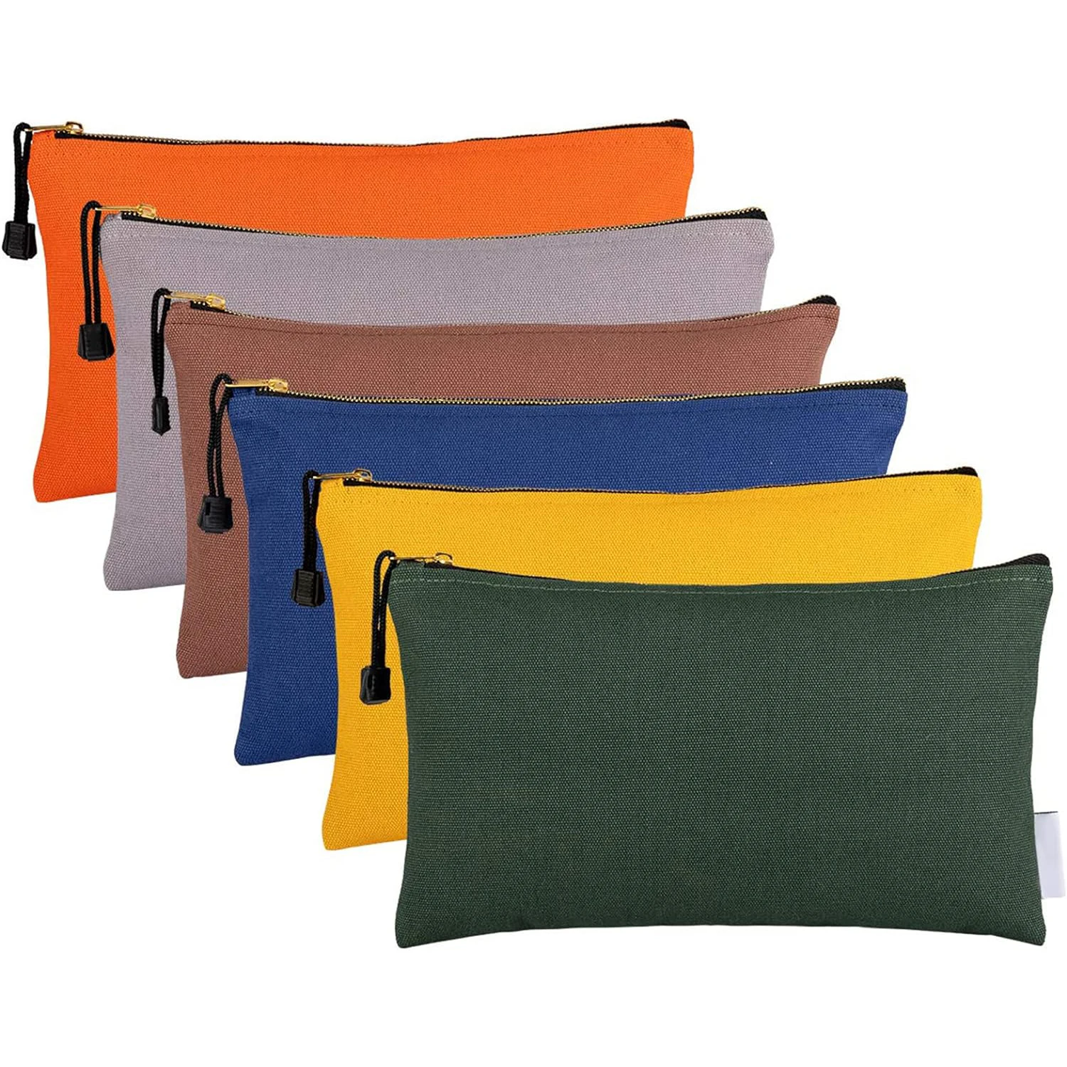 Heavy Duty Carpenters Small Tool Bag Zippered Electric Tool Organization Pouch Multipurpose Tool Bag