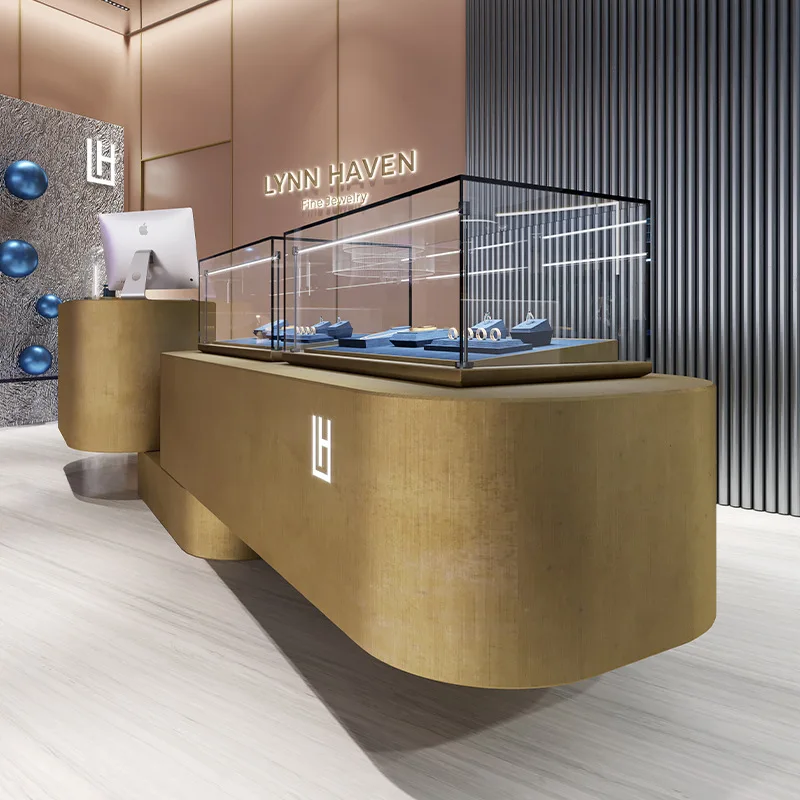 Factory Price Led Jewelry Cabinet Glass Counter Spotlights Showcase Display lighting for Museum Exhibition