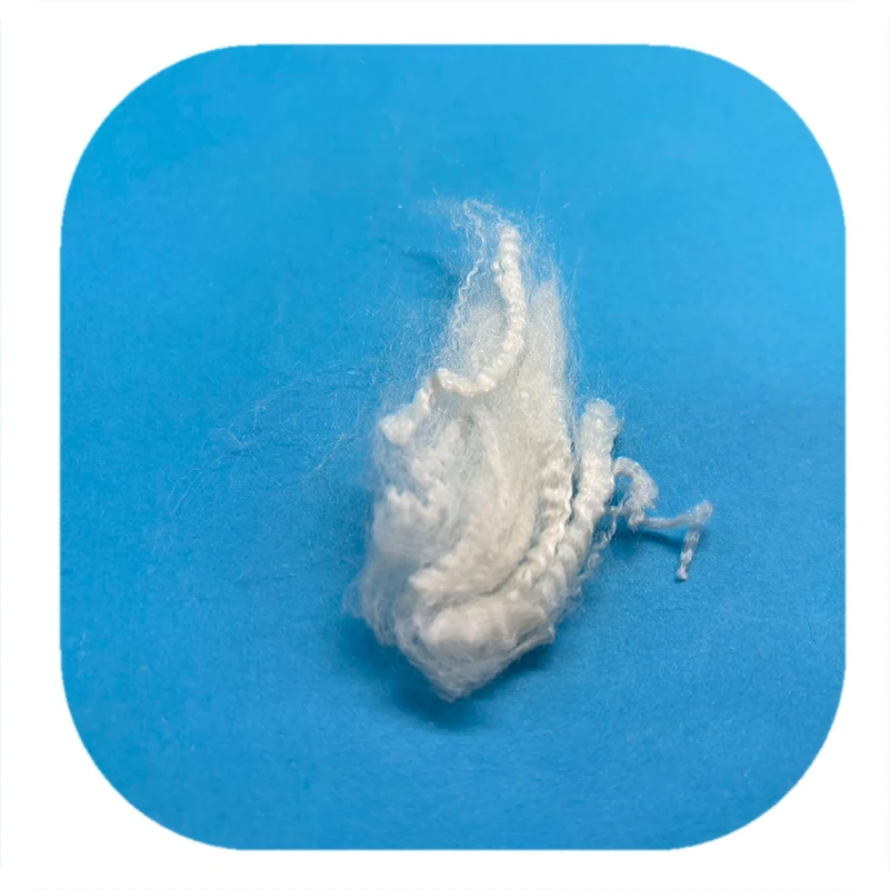 Hot sales 2D 51MM White PAN staple fiber modacrylic fiber for concrete