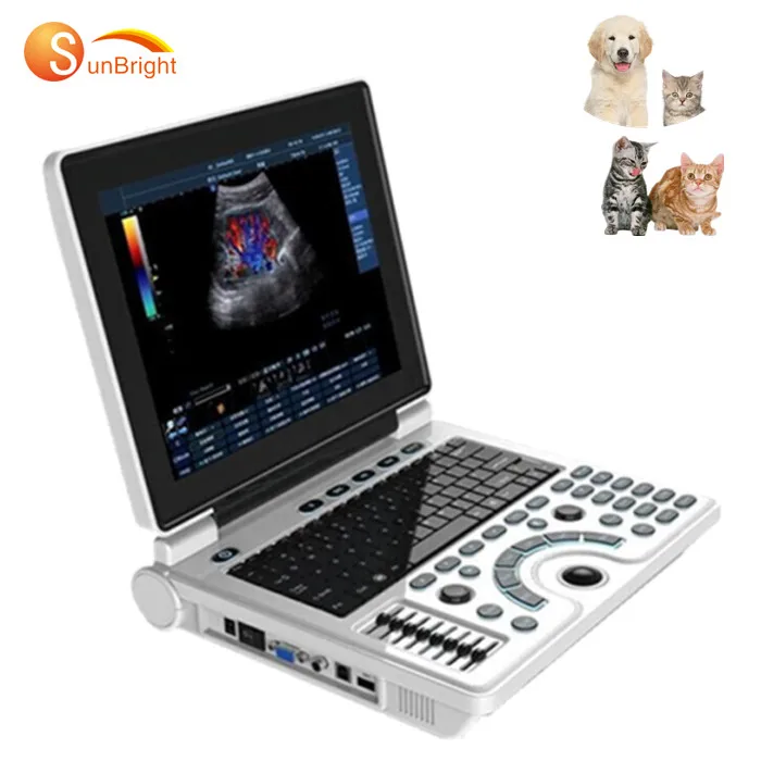 Medical SUN-806H CE approved portable laptop vet pet animal veterinary ultrasound dog