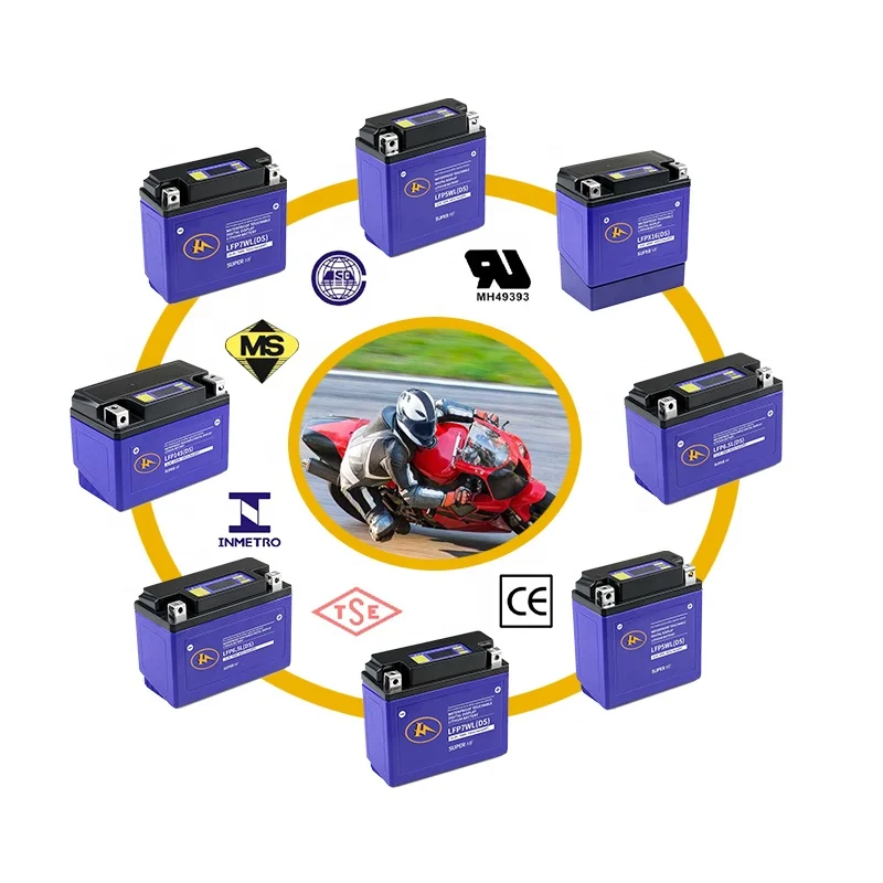 12v motorcycle Lithium ion battery
