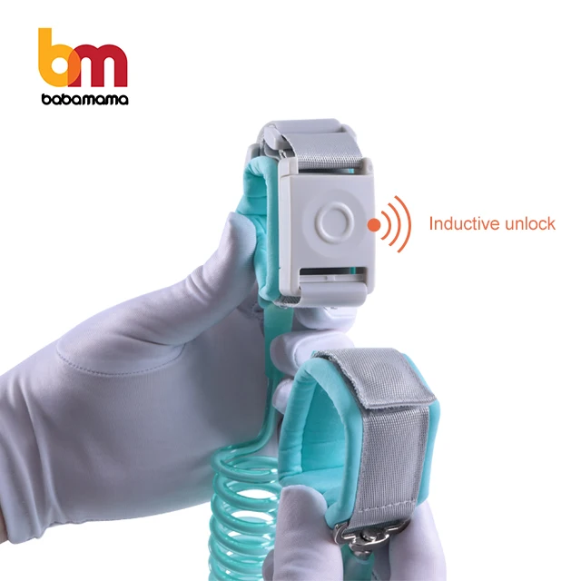 Детский ремень безопасности, детский ремень, детский ремень для защиты от потери, детский браслет для защиты от потери, детский ремень для запястья с индукционной разблокировкой