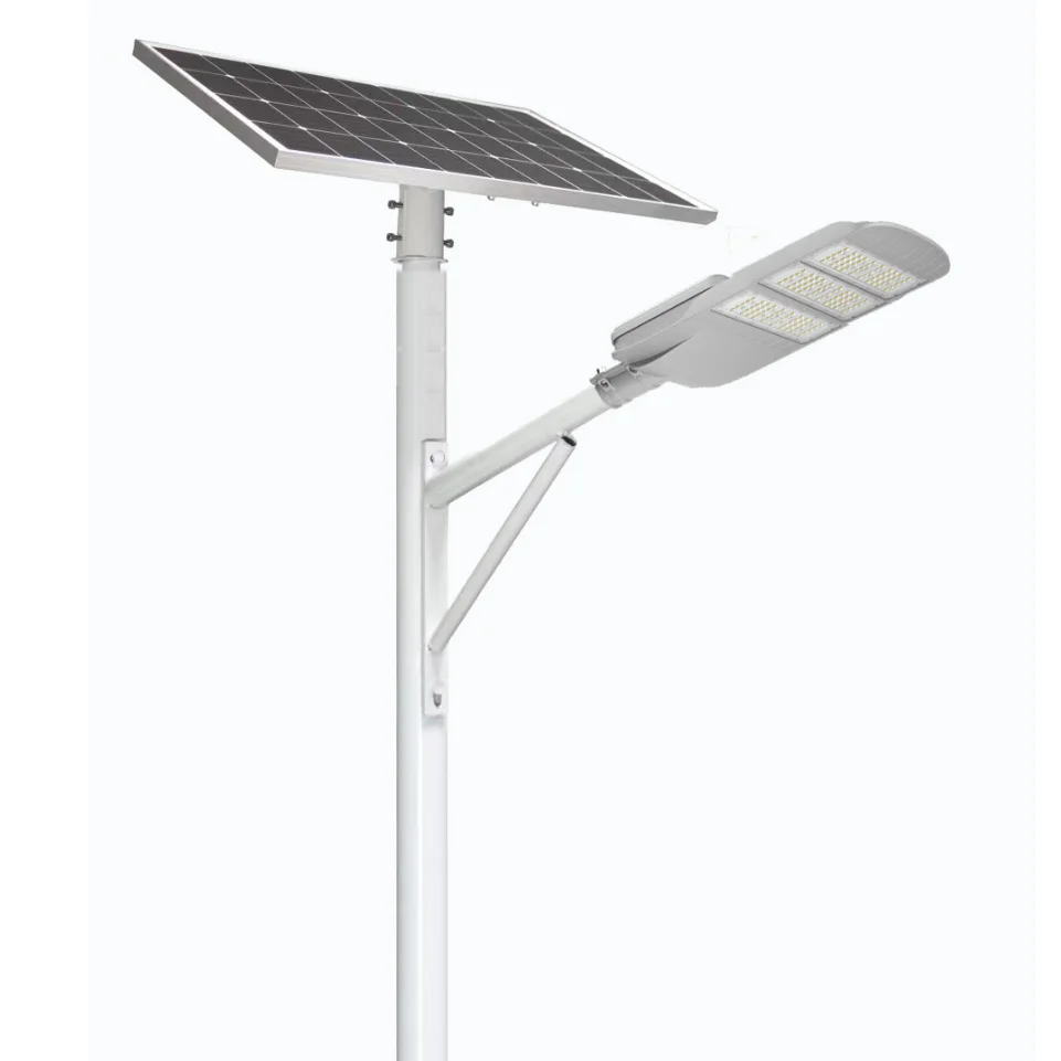 Commercial aluminum waterproof outdoor all in two led solar street light 50W 100W 150W 200W