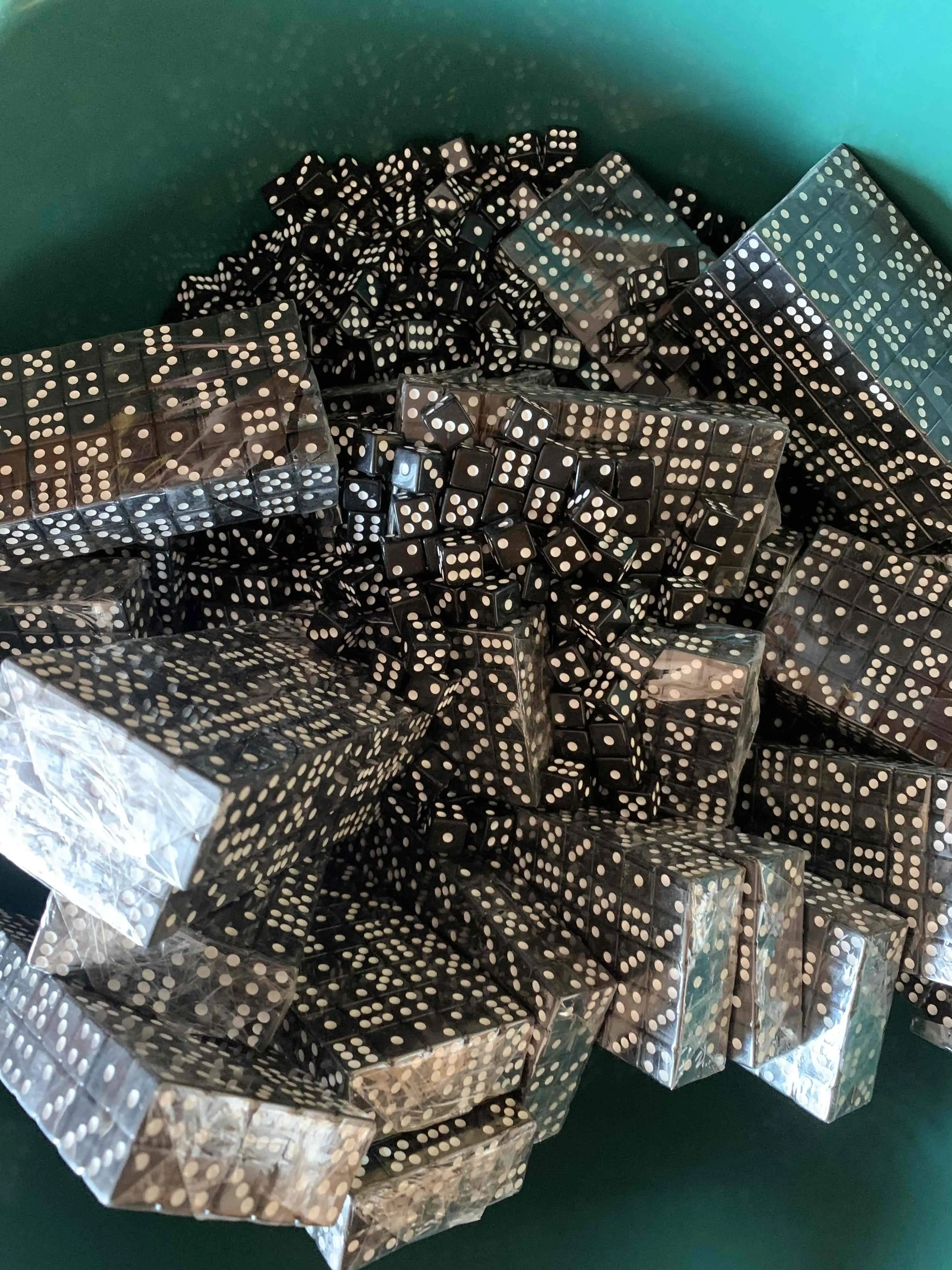 dice plastic dice game dice