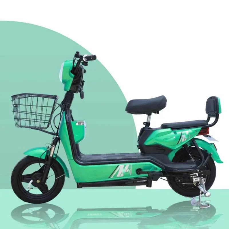 2024 Factory Wholesale Electric Bicycle 350W 48V Adult Electric city Bike Lead-acid Battery Two-wheeled Electric Scooter