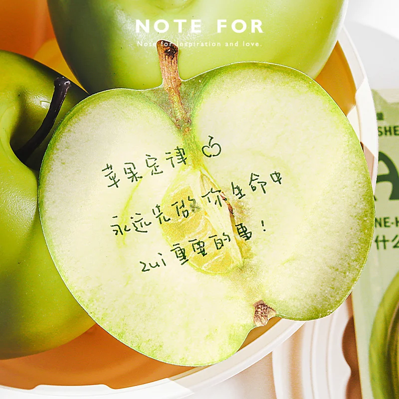 STICKERS PUNK 30 Pcs Cute Sticky Notes Fruits Sticky Kawaii Self Stick Memo Pad For School Supplies Home Kids Students 05666
