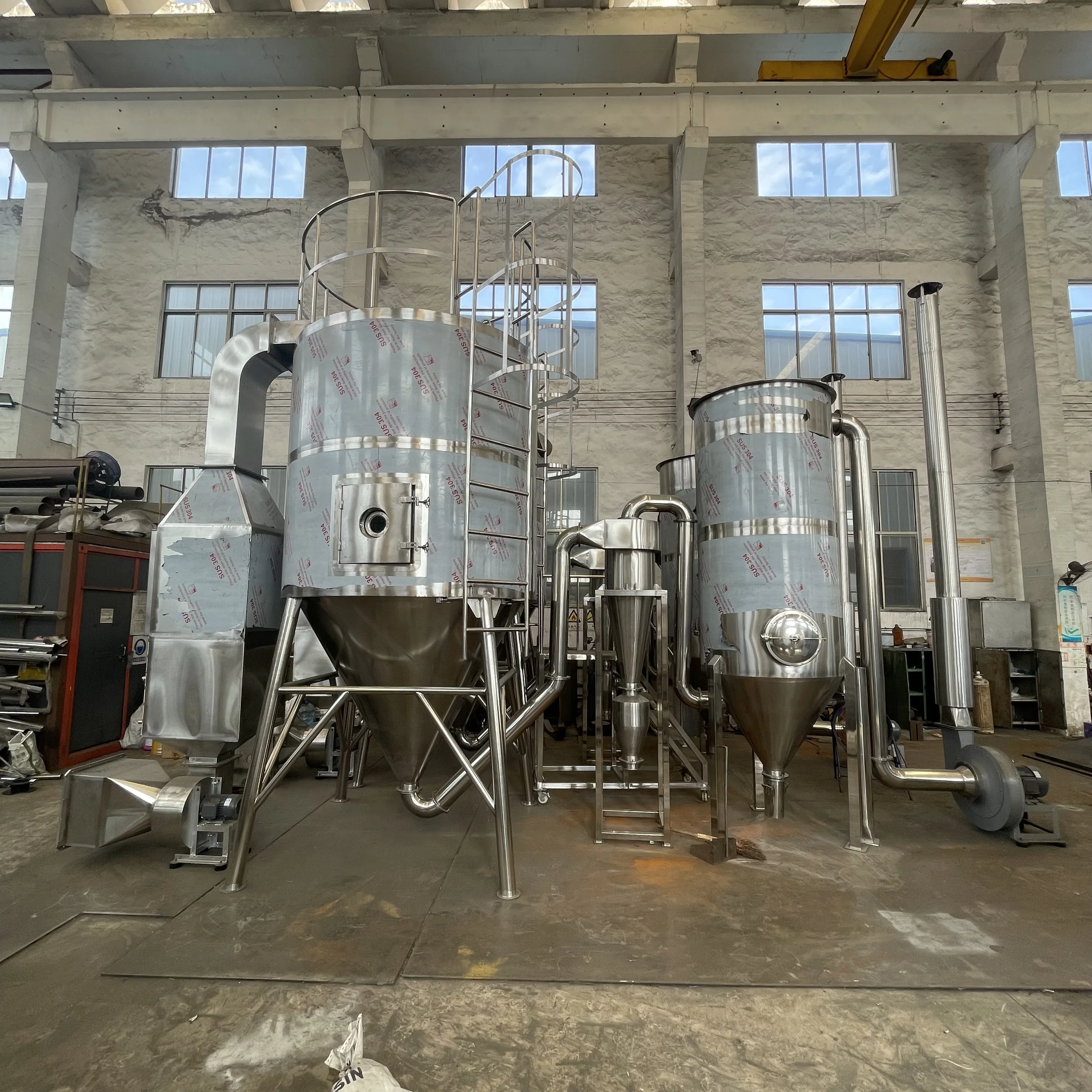 Spray drying equipment for catalyst experiments Egg, milk powder high-speed centrifugal spray dryer