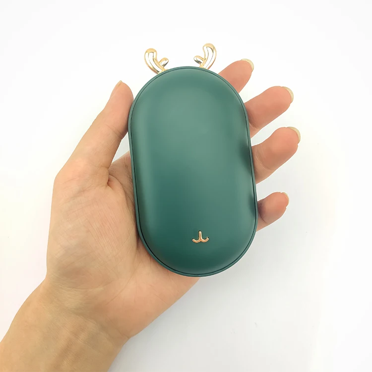 Winter Heater Traveling Mini Pocket USB Rechargeable Fast Heating Portable 5200mAh Power Bank Mini Hand Warmer