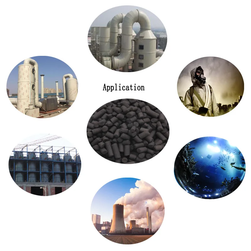 Chemical Formula Production Coal Based Columnar Activated Carbon for Air Filter