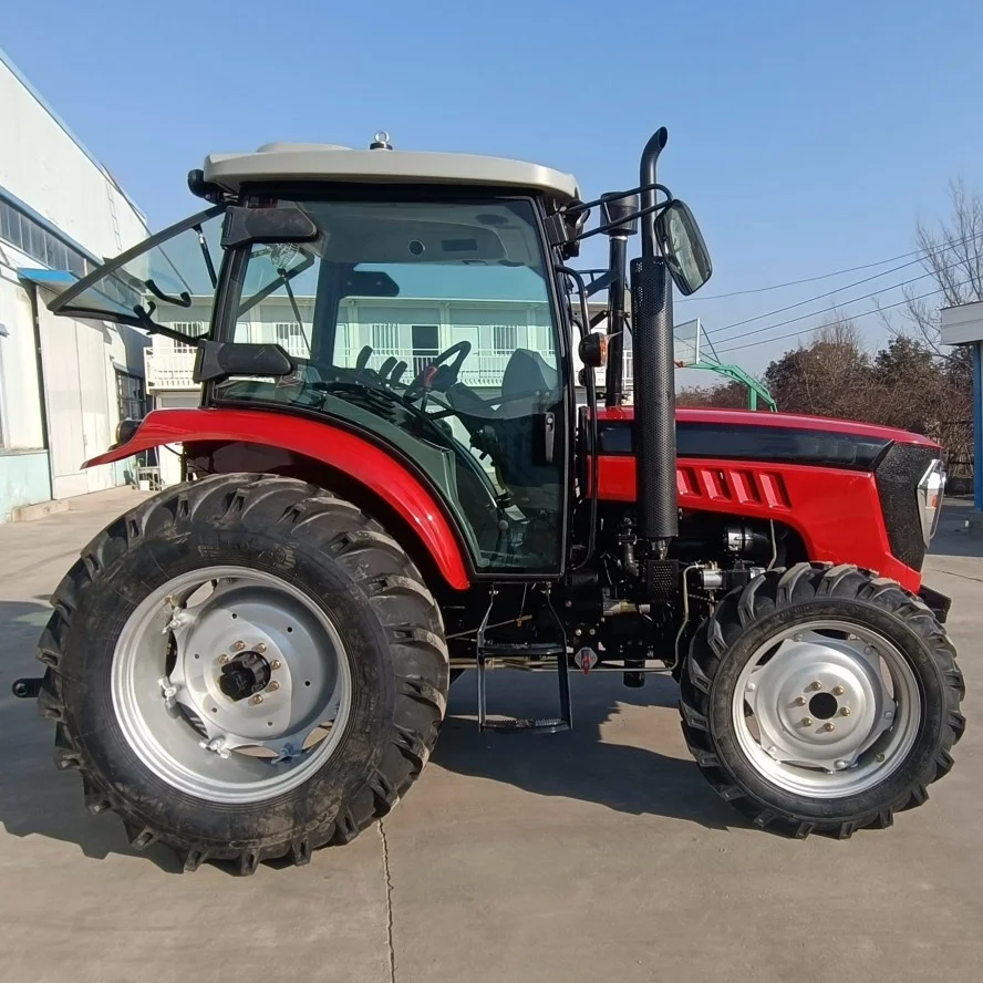 2023 высокое качество 4WD 100 HP Trator китайский салонный трактор для сельскохозяйственных работ из Китая