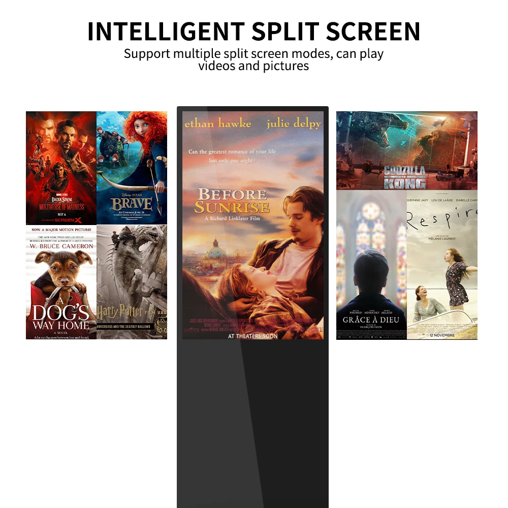 2024 новый 4K Smart Digital Signage киоск большой размер ЖК-дисплей полный дисплей для поиска медицинских услуг самообслуживания использования бизнес-автомобилей