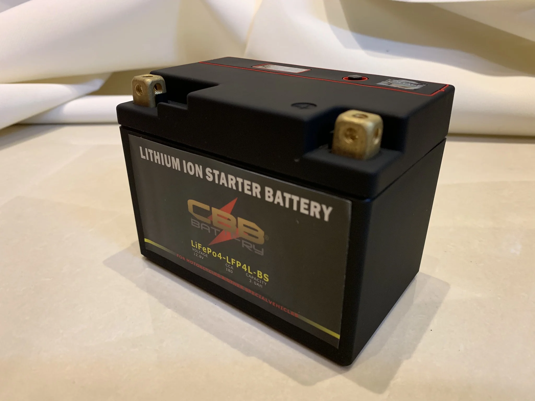 LiFePO4 LFP4L-BS/YTX4L-BS  Motorcycle Storage Battery 12.8V Lithium Ion motorbike battery