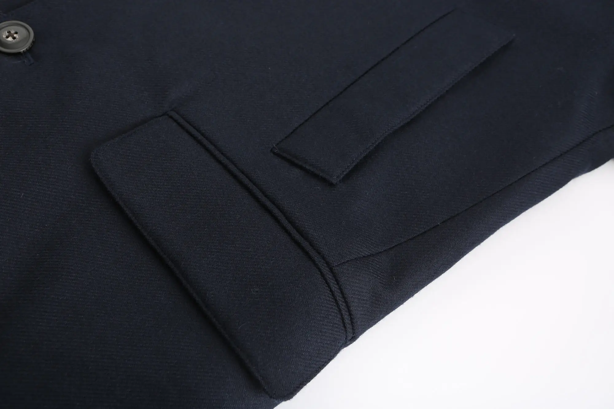 OEM ODM Custom High-end Business Casual мужское 100% органическое длинное шерстяное