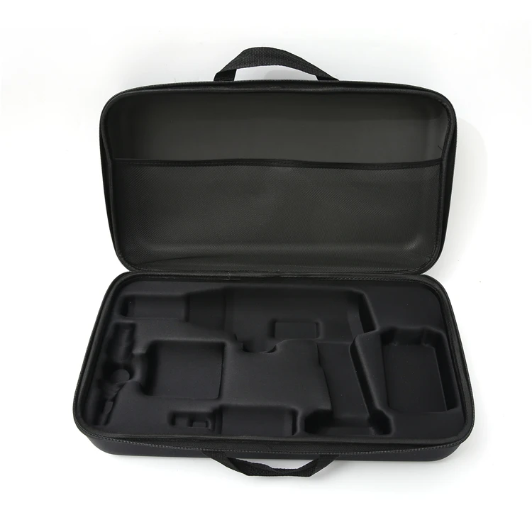 Black customized size travel small Eva carry medium hard shell hardware tool box Pu protective storage case bag eva zipper pouch