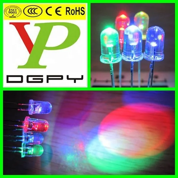 Factory Price Free Samples rgb flash led 3mm 5mm diffused/external led flash ( CE & RoHS Compliant )