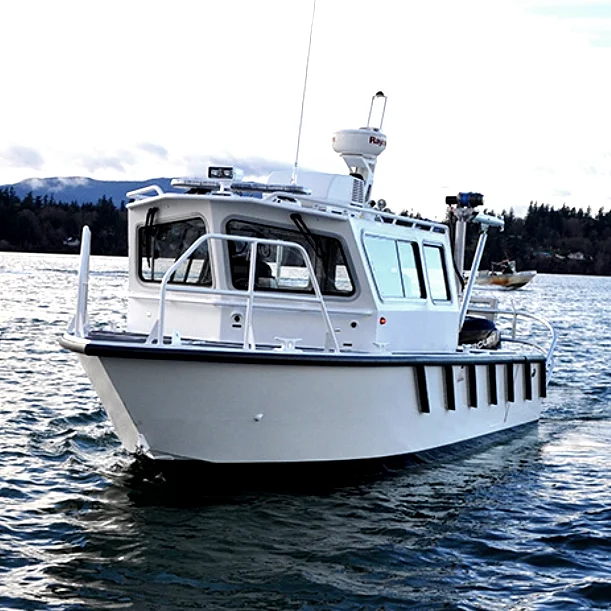 8.1m 27ft Aluminum high speed workboat patrol boat for sale