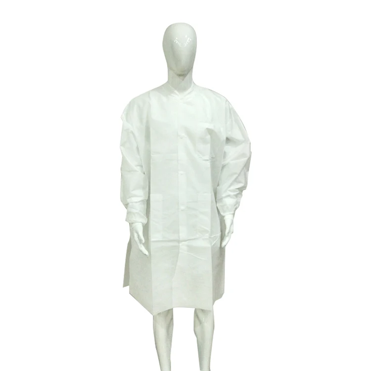 
Lab Coat High Quality Hospital Uniforms White Lab Coat with three pockets 