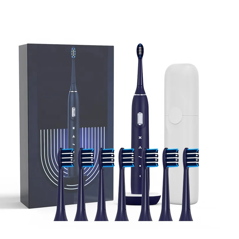 Inductive Rechargeable Deep Cleaning Shenzhen Sonic Adults Electric Toothbrush with Real 45000 VBM Powerful Motor
