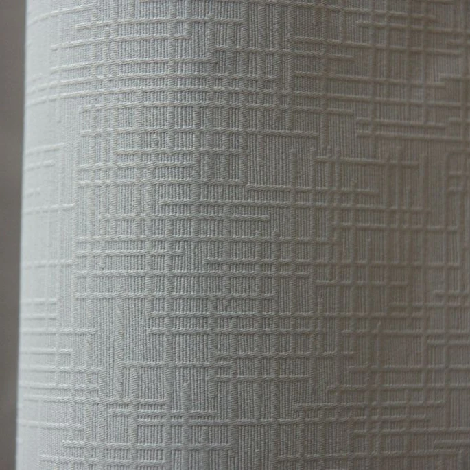 Factory supply high density 2.8 or 3.2m width embossed hotel quality blackout curtain fabric for windows