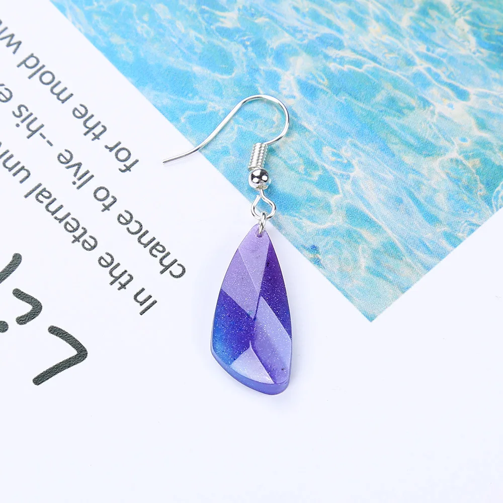 DIY Moldes De Resina jewelry resin mold handmade earrings