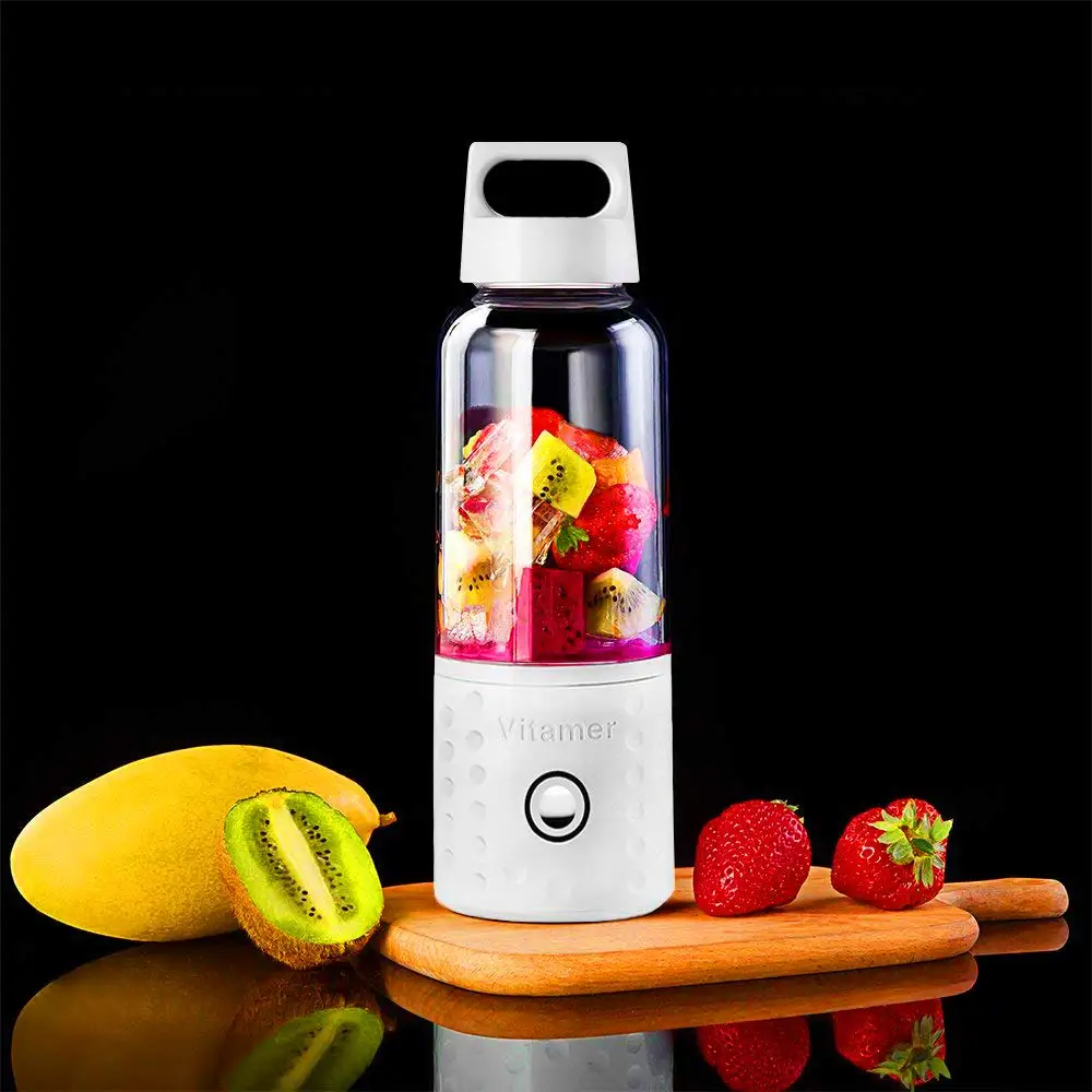 Travel Juicer Vitamer  bottles Portable blender Usb Electric Mini hand blender and Mixer cup fruit juicer