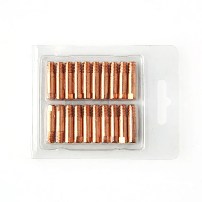 HDB 15AK MIG Welding Torch Contact Tip Size M6*25 Gas Welding Consumables