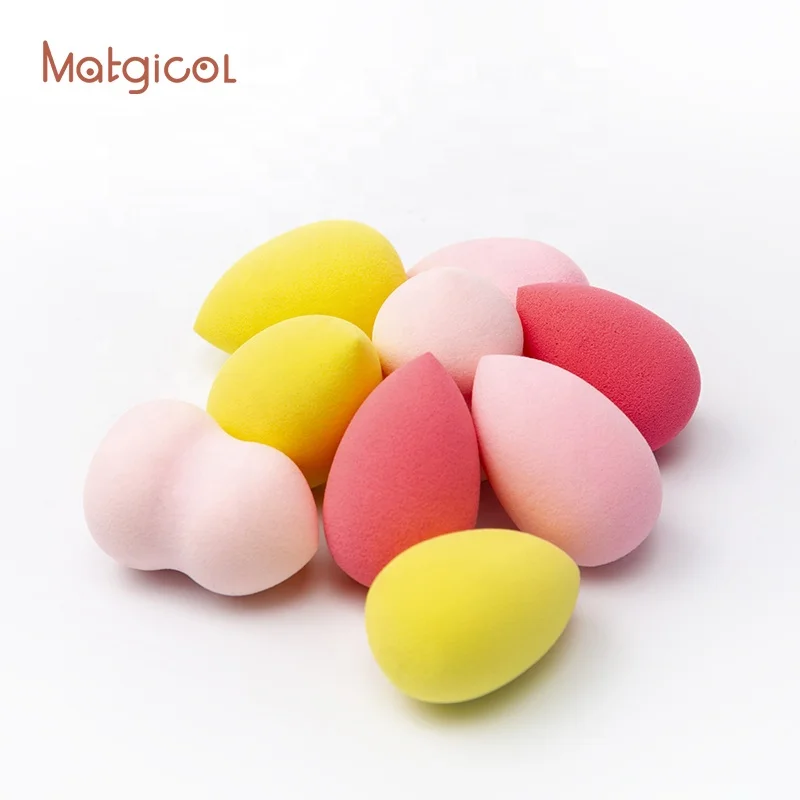 Matgicol Cosmetic Tools Latex Free Hydrophilic Mini Makeup Sponge For Topical Use