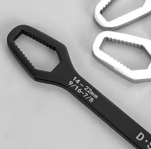 ZL white Adjustable Universal Torque Wrench 4-13mm Adjustable Wrench Tool