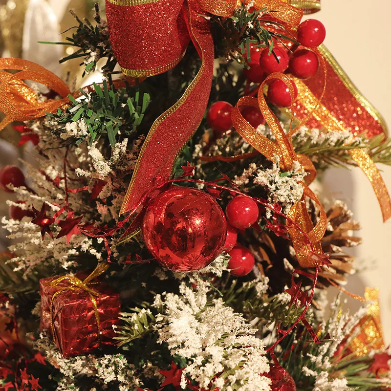 50cm Christmas Tree Top Table Decoration UV Advantageous Foil Boxed Paper Ball Ornament Christmas Gift Idea