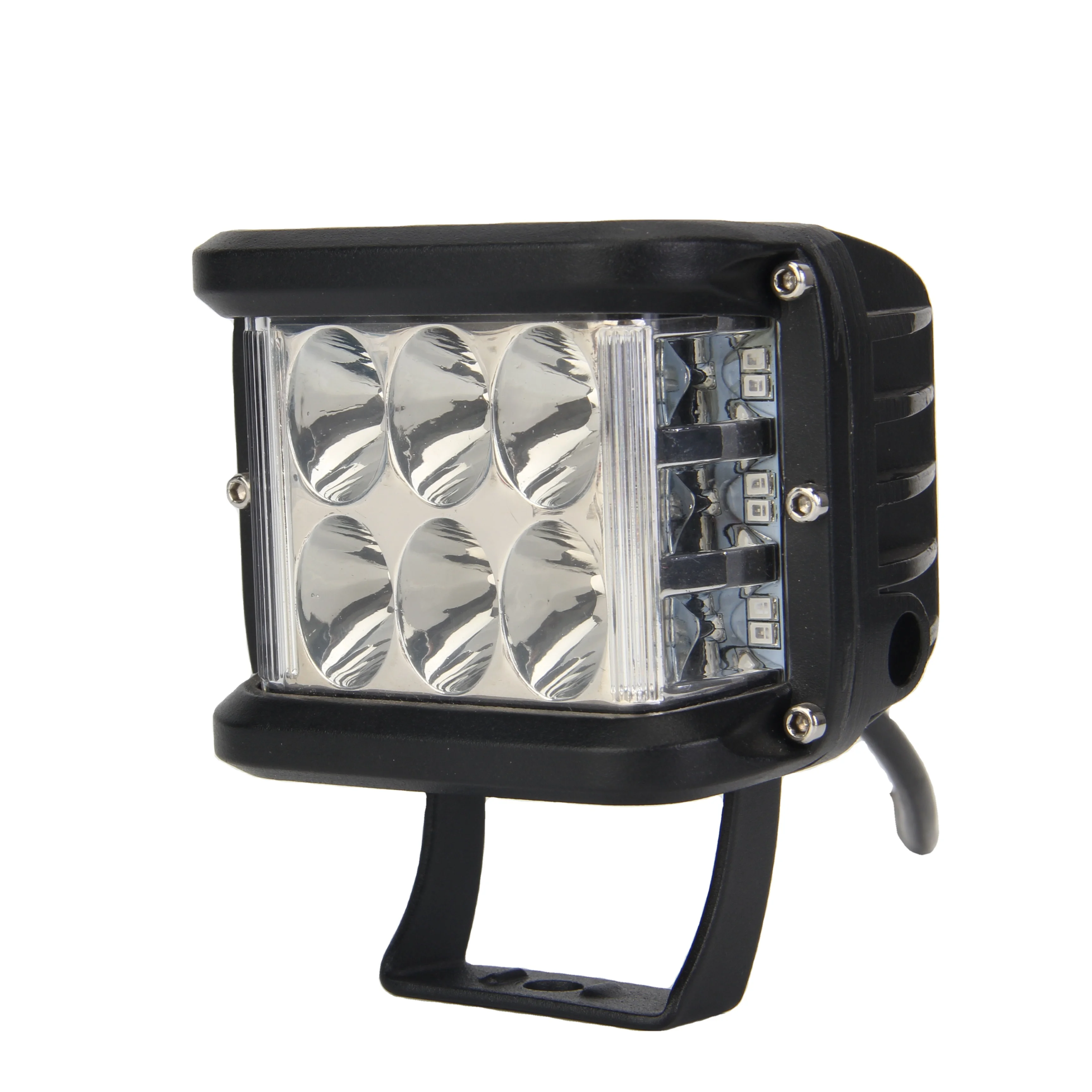 Tractor led lamp 45w 60w 12 volt 5000LM led flood work light flash white /yellow lights