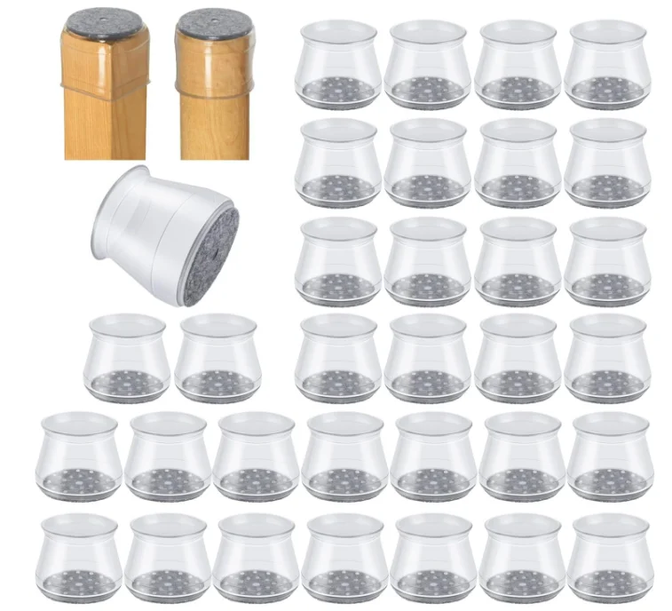 Chair Leg Floor Protectors Silicone Covers Rubber Furniture Sliders Silicone Furniture Legs Caps Covers